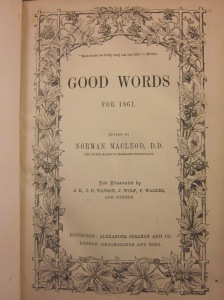 Title Page from 1861 Good Words